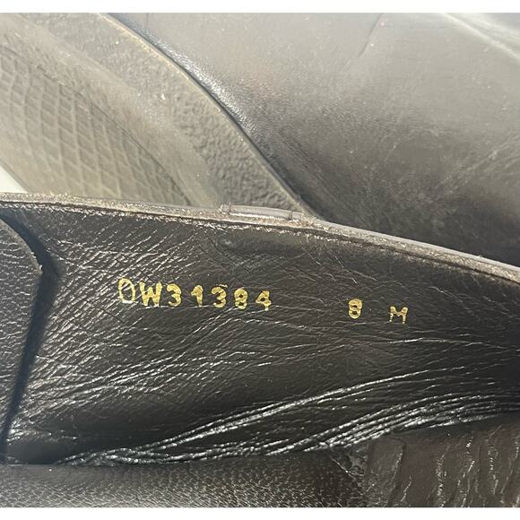 Stuart Weitzman Womens Block Heel Leather Ankle Boots Brown Size 8 - Picture 9 of 9